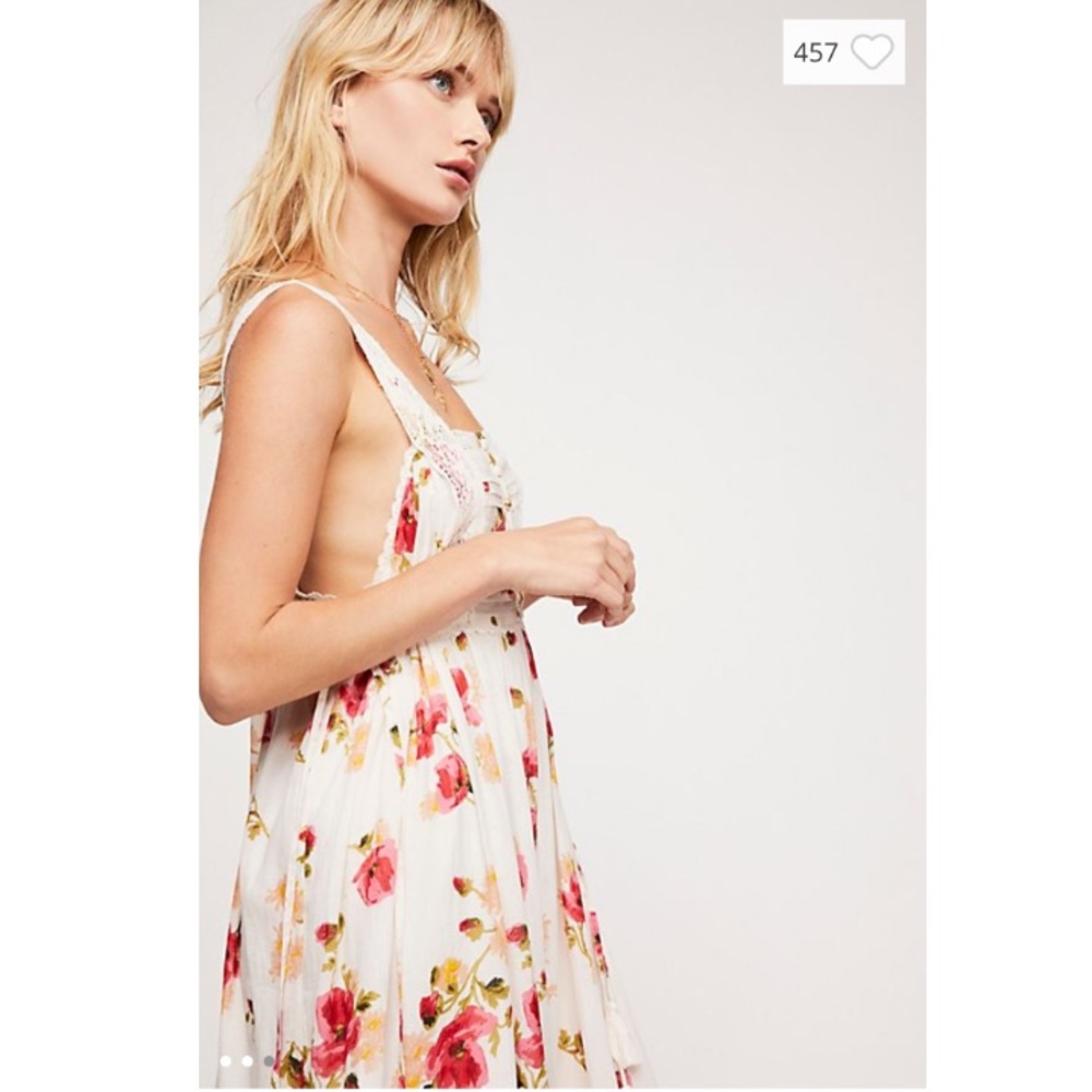 Free People Floral Bird Maxi Dress - Picture 3 of 8